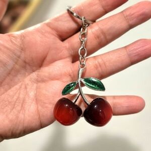 Cherry Pendant Keychain| Bag Charm